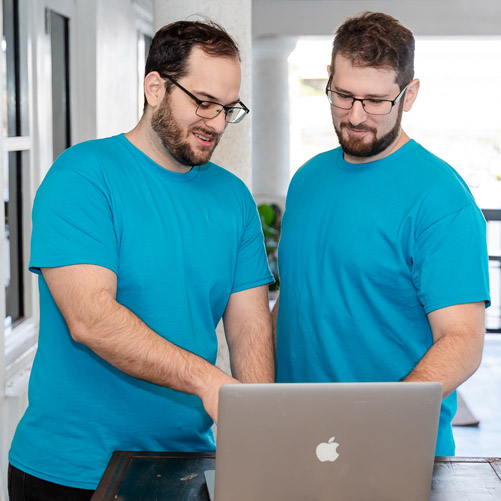 Nick and Jake discussing SEO